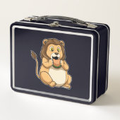 Lunch Box Lion avec hamburger (Devant)