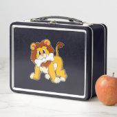 Lunch Box Lion avec os (En situation)