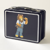 Lunch Box Lion comme tournevis de Handyman (Dos)