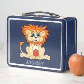 Lunch Box Lion de football (En situation)
