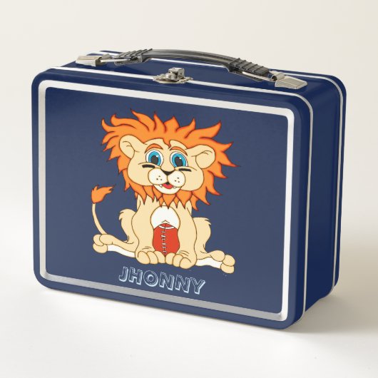 Lunch Box Lion de football (Devant)