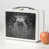 Lunch Box Lion d'étoile avec monogramme de couronne (En situation)