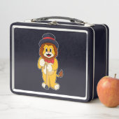 Lunch Box Lion en Gentilhomme avec Chapeau (En situation)