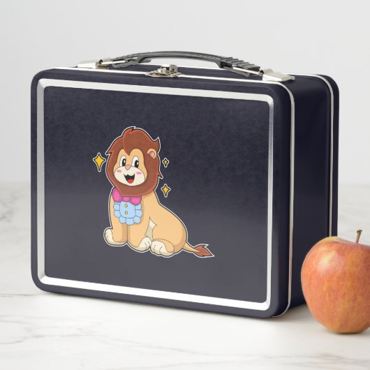 Lunch Box Lion en Gentleman avec Cravate.PNG (En situation)