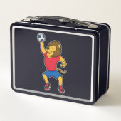 Lunch Box Lion Handball player Handball (Dos)