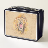 Lunch Box Lion tourbillonnant (Dos)