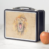 Lunch Box Lion tourbillonnant (En situation)