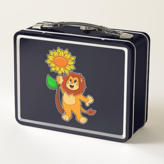 Lunch Box Lion with Flower (Dos)