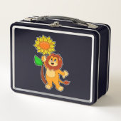 Lunch Box Lion with Flower (Devant)