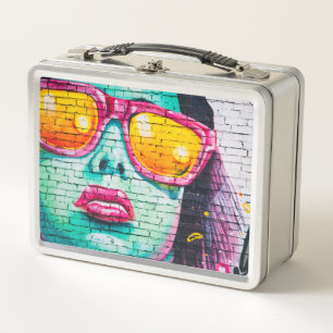 Lunch Box - Lipstick Stadsstraat Kunst