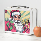 Lunch Box Livre de bande dessinée Père Noël/Noël (En situation)