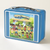 Lunch Box Livre des enfants des Coeurs Puissants (Dos)