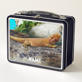 Lunch Box Lizard de dragon à tête adulte