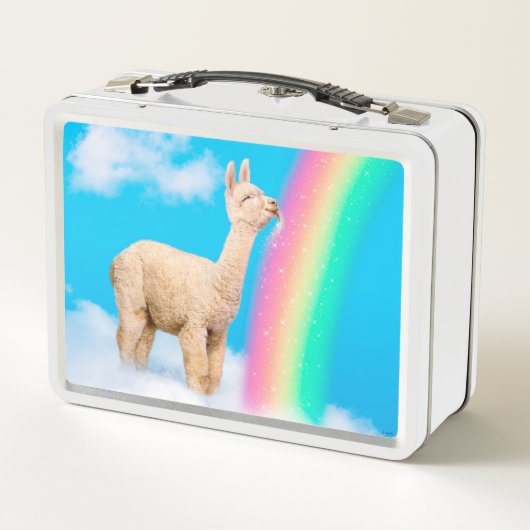 Lunch Box Llama Licking Rainbow (Dos)