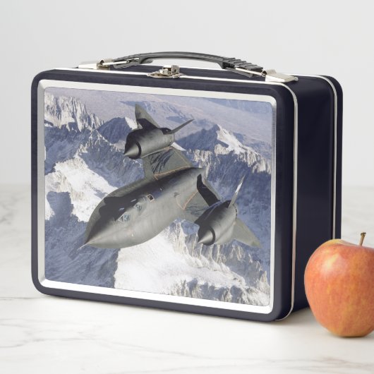 Lunch Box Lockheed SR-71B Blackbird (En situation)