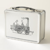 Lunch Box Locomotive du train à vapeur (Dos)