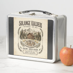 Lunch Box Logo avant de la restauration Solange Kalderi & Me