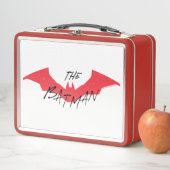 Lunch Box Logo Batman manuscrit de chaume (En situation)