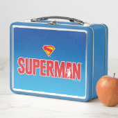 Lunch Box Logo classique Superman Bold (En situation)