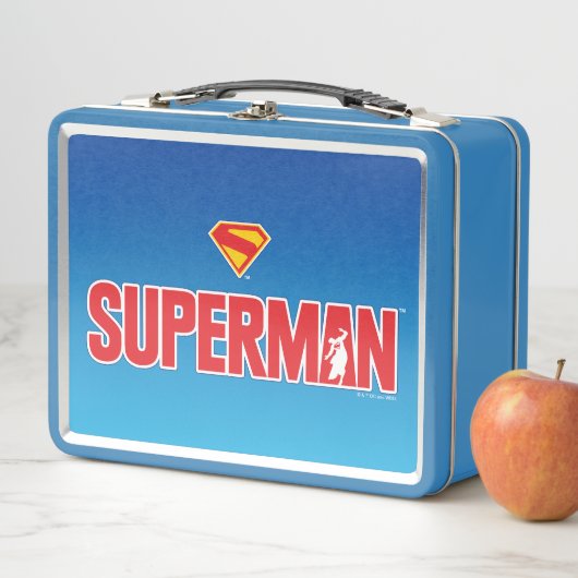 Lunch Box Logo classique Superman Bold (En situation)