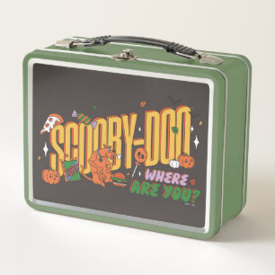 Lunch Box Logo de friandise d'Halloween de Scooby-Doo