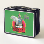Lunch Box Logo de Robot Chicken Character (Dos)
