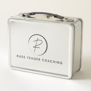 Lunch Box Logo de signature de coaching Russ Yeager