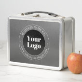 Lunch Box Logo d'entreprise ou design & texte modifiable (En situation)