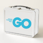 Lunch Box Logo Golang (Go Programming Language) (Devant)