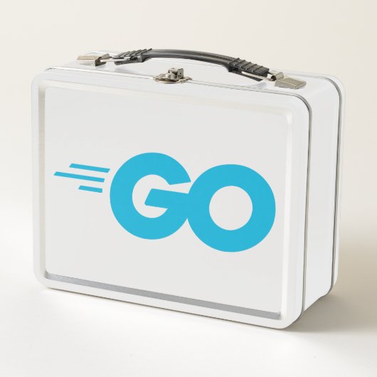 Lunch Box Logo Golang (Go Programming Language) (Devant)