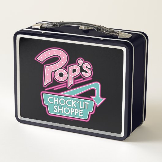 Lunch Box Logo rose du magasin Chock'Lit de Pop (Dos)