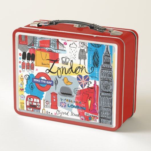 Lunch Box Londres, Angleterre (Dos)