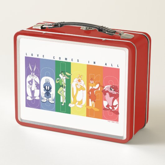 Lunch Box LOONEY TUNES™ - L'Amour Vient Dans Toutes Les Coul (Dos)