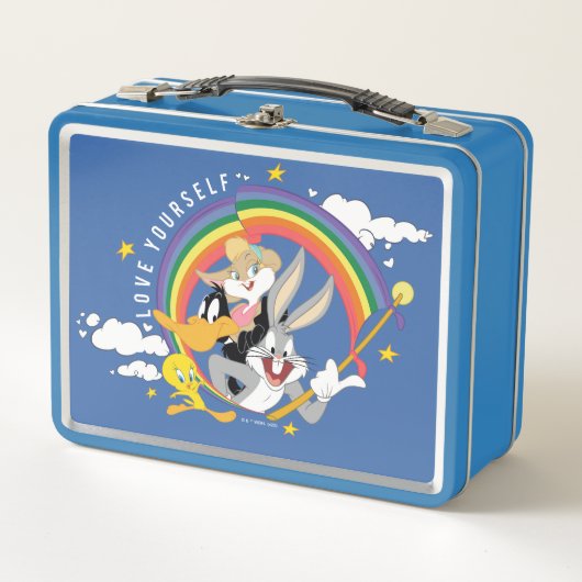 Lunch Box LOONEY TUNES™ - Love Yourself Pride Badge (Devant)