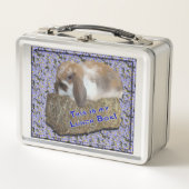 Lunch Box Lop Bunny sur Hay Bale (Devant)