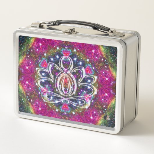 Lunch Box Lotus Zen Atmosphérique (Devant)