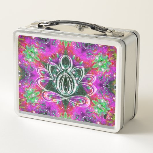 Lunch Box Lotus Zen Céleste (Dos)