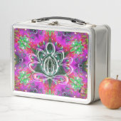 Lunch Box Lotus Zen Céleste (En situation)