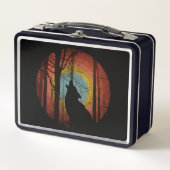 LUNCH BOX LOUP DANS LA FORÊT BOISÉE (Devant)