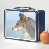 Lunch Box Loup du Nord-Ouest (En situation)