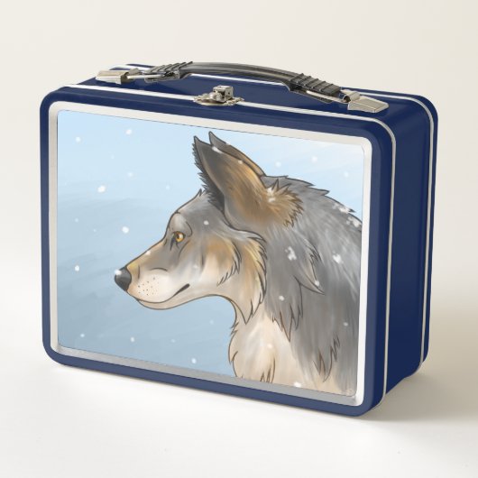 Lunch Box Loup du Nord-Ouest (Devant)