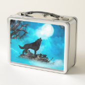 Lunch Box Loup impressionnant (Dos)