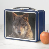 Lunch Box Loup solitaire (En situation)