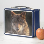Lunch Box Loup solitaire (En situation)