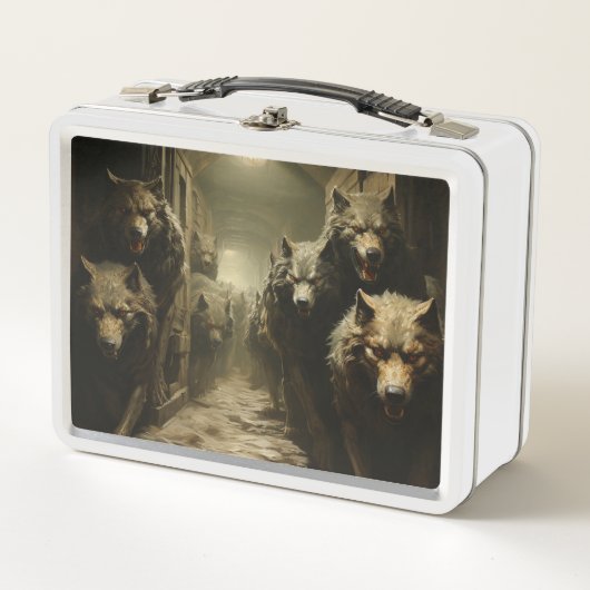 Lunch Box Loups effrayants (Devant)