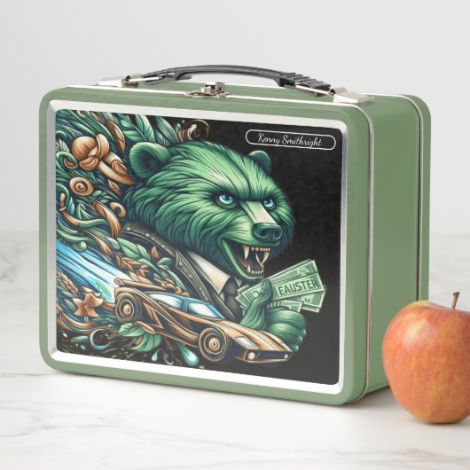 Lunch Box L'ours Collectible conçoit un joueur (En situation)