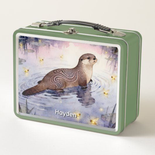 Lunch Box Loutre Tribale (Devant)