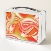 Lunch Box Love and Gold Abstrait 3D Rainbowart (Dos)