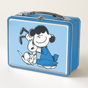 Lunch Box Lucy Hugging Snoopy