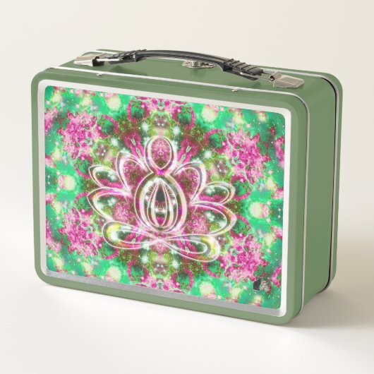 Lunch Box Lumineuse Zen Lotus (Dos)